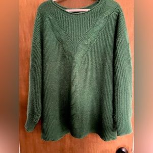 Green Knit Sweater